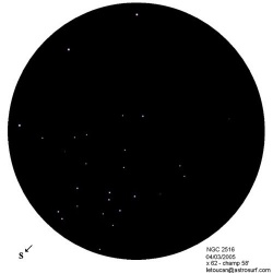 NGC 2516   04/03/2005